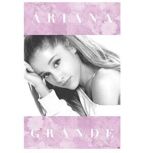 Ariana Grande - Floral Wall Poster 170
